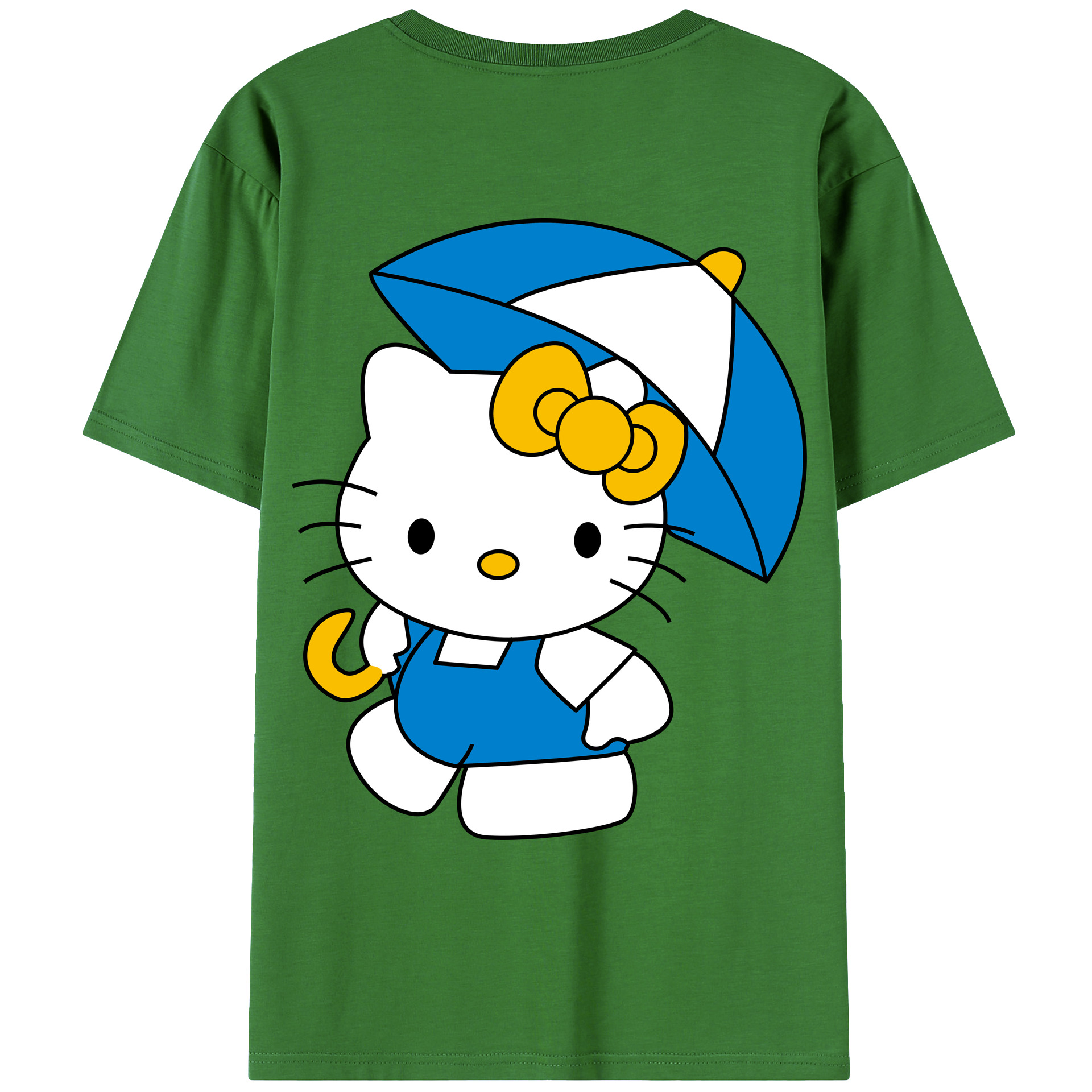 （画像用） Hello Kitty ハローキティ レディース半袖Tシャツ(バックプリント)